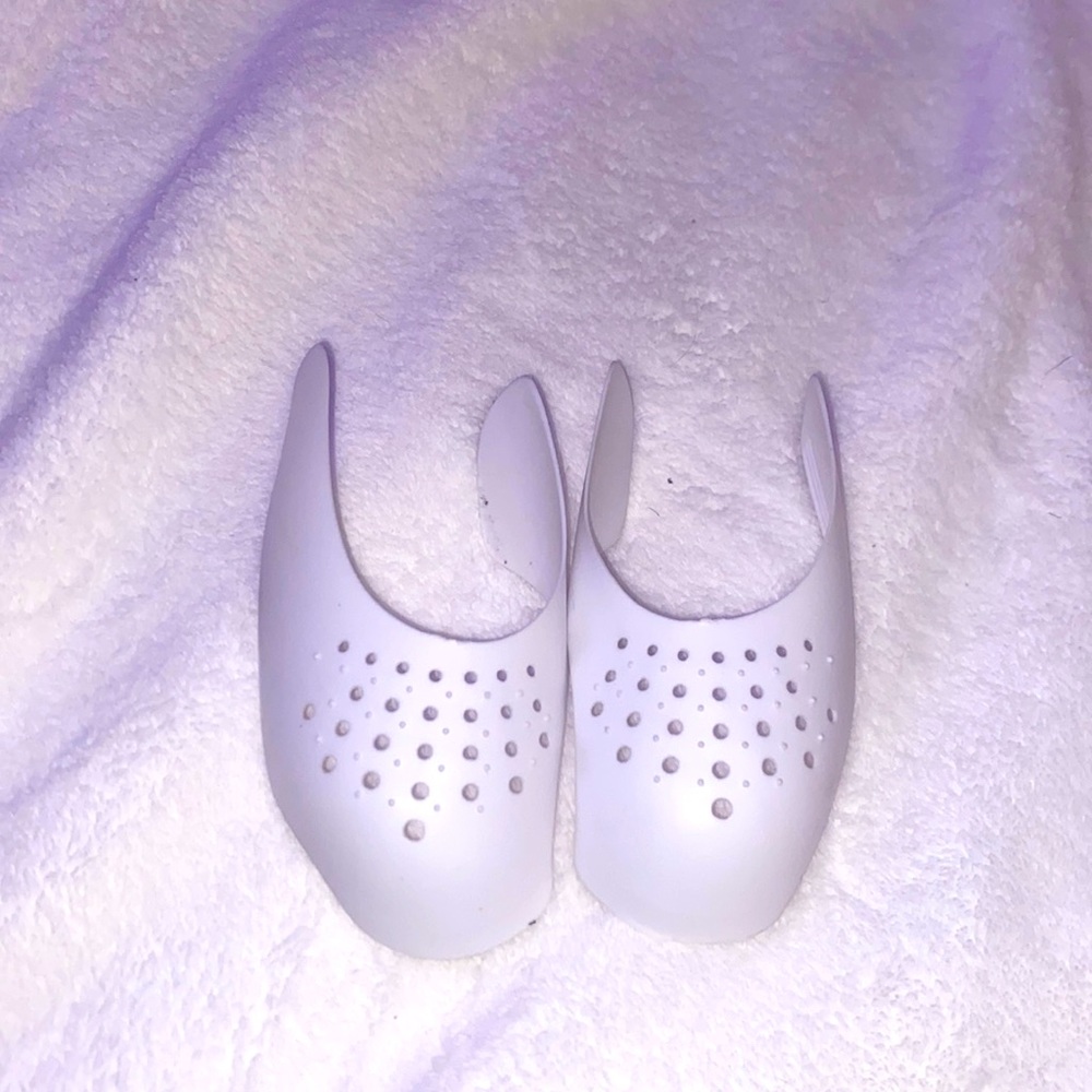 white shoe crease protecters